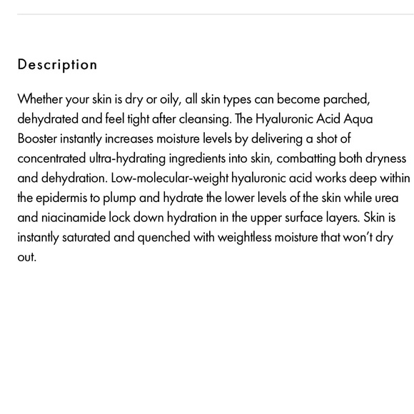 $135 retail 20ml 111SKIN Hyaluronic Acid Aqua Booster - Picture 3 of 3